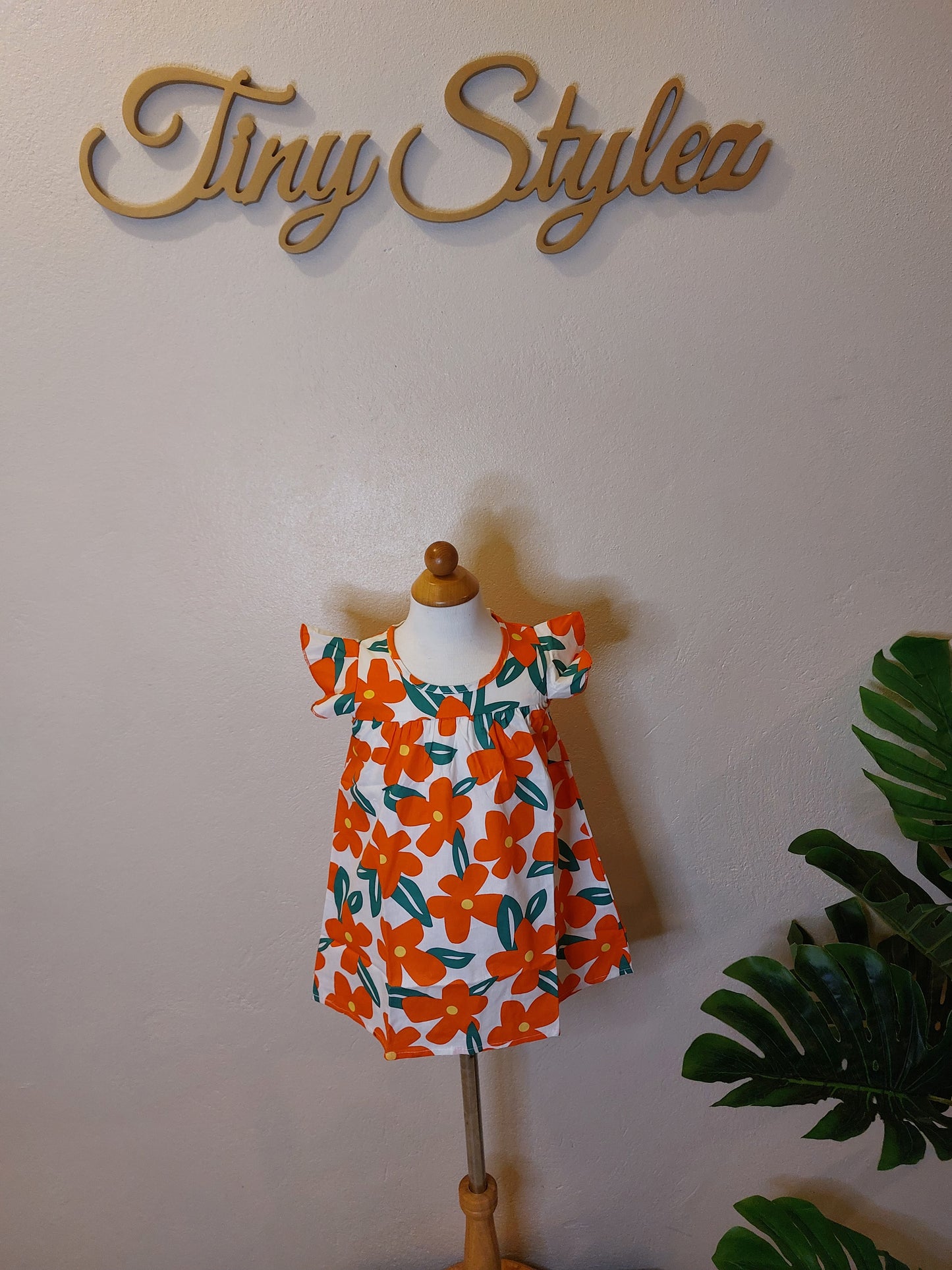 Sunshine Floral Pattern Dress