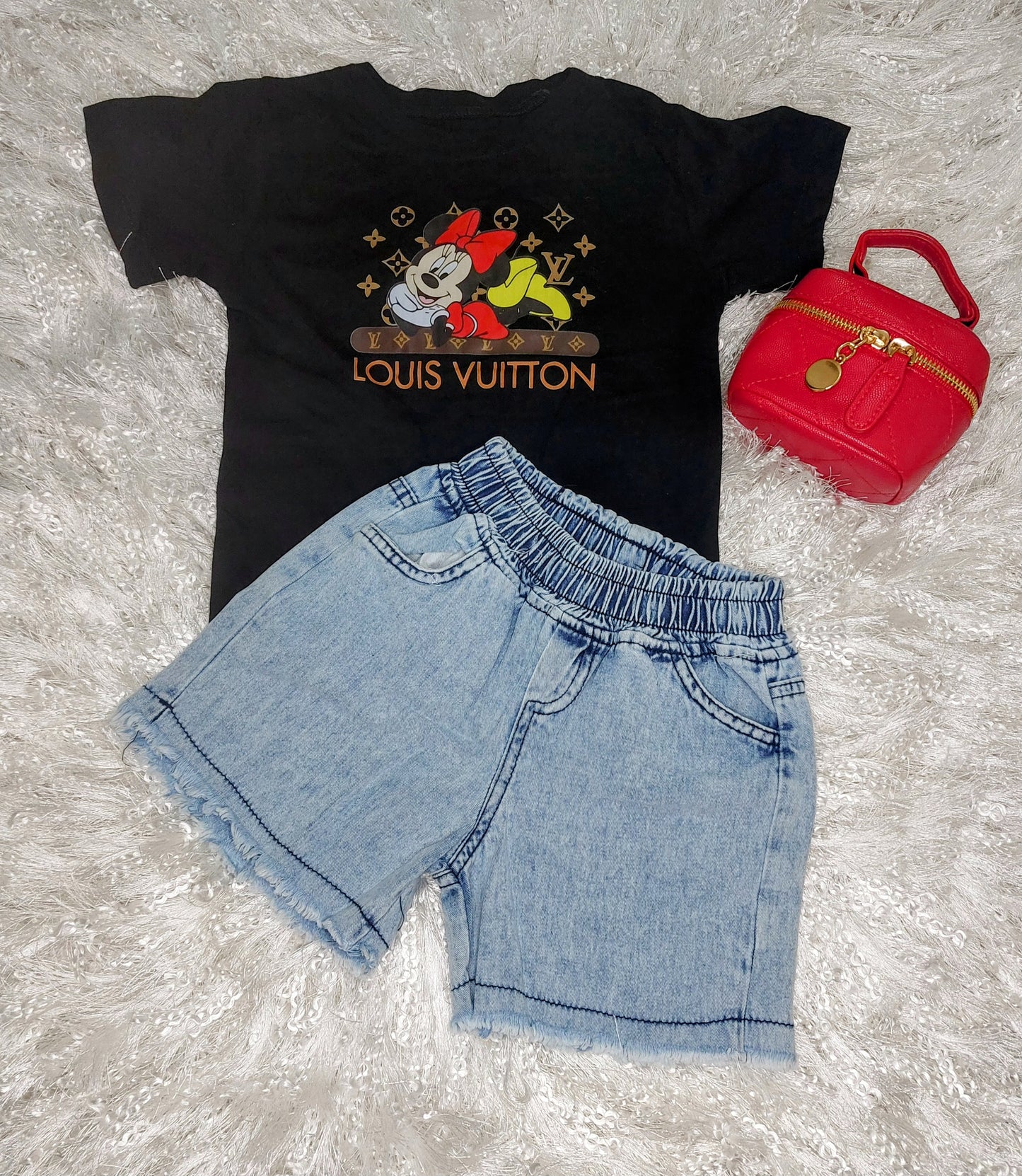 Vuitton Demin Set