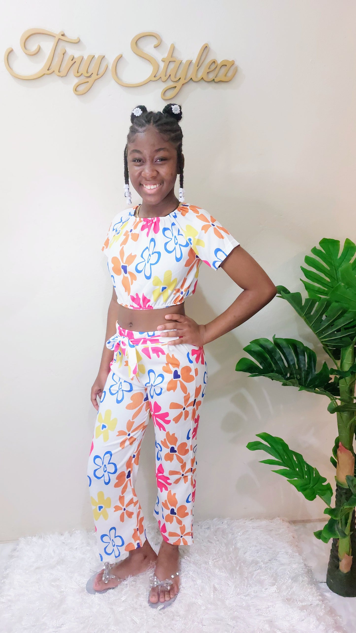 Flower Girl Pant Set