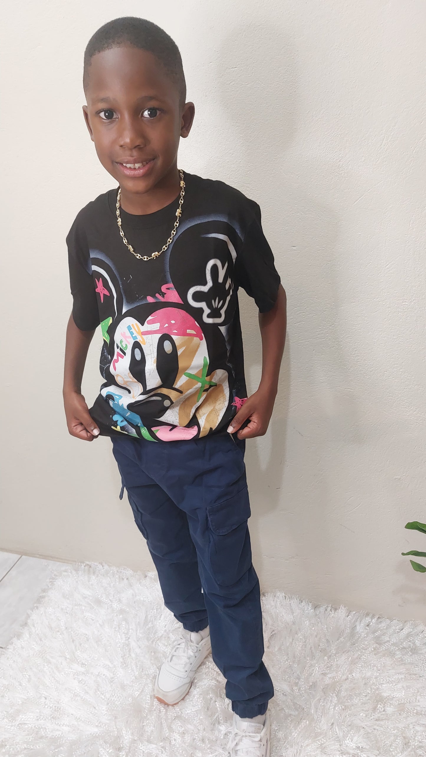 Boy Cargo Jogger Pants