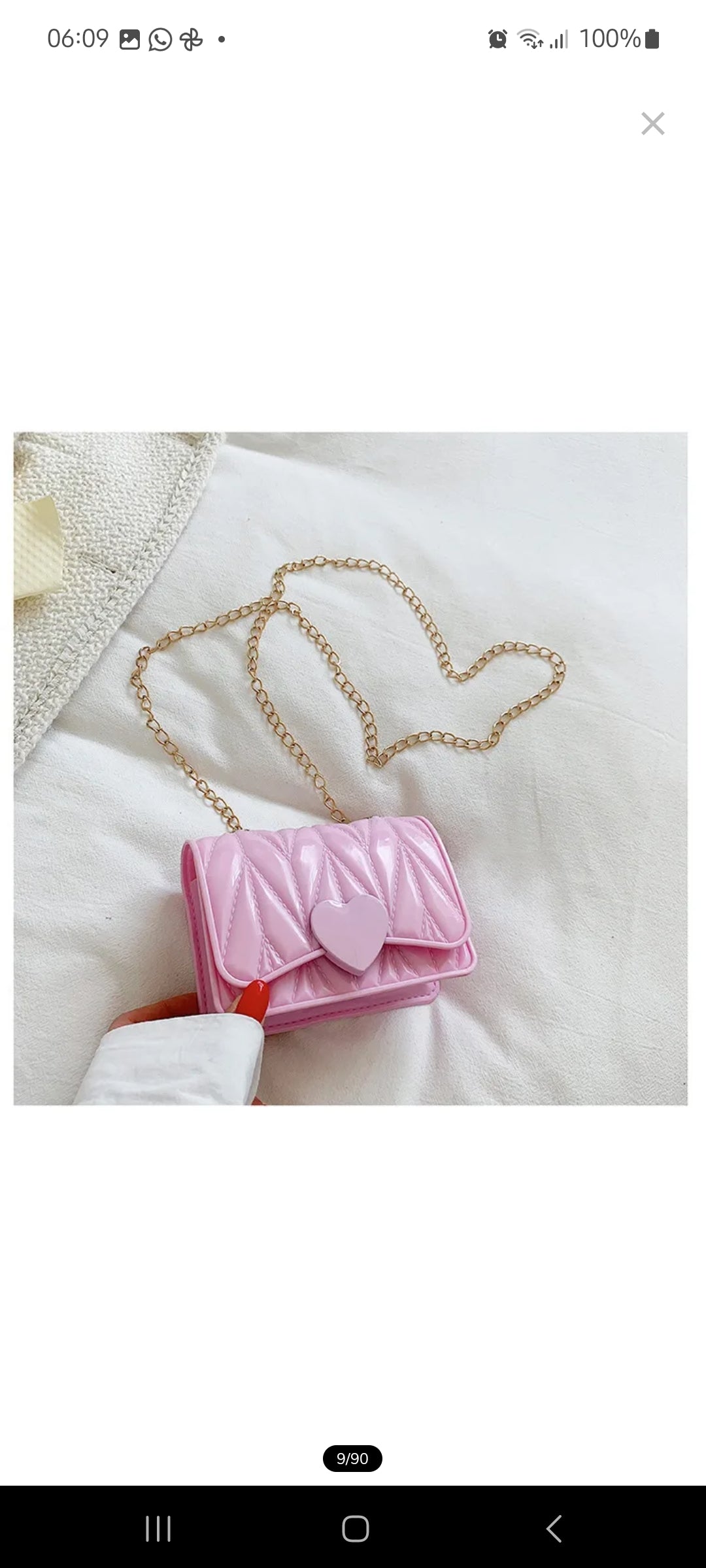 Silicone Heart Crossbody Bag