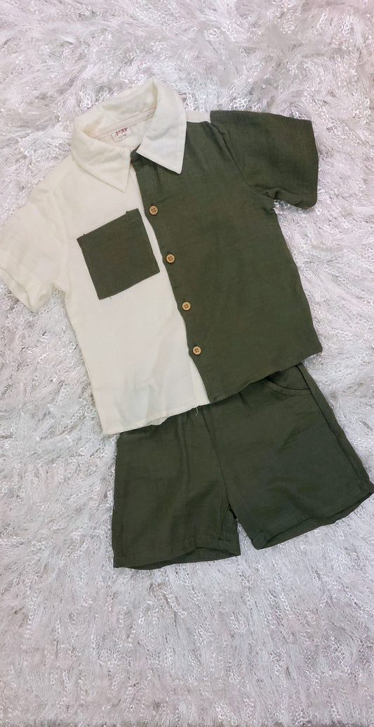 Boy Color Block Set