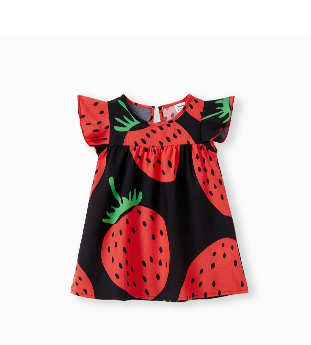 Strawberry Print Dress