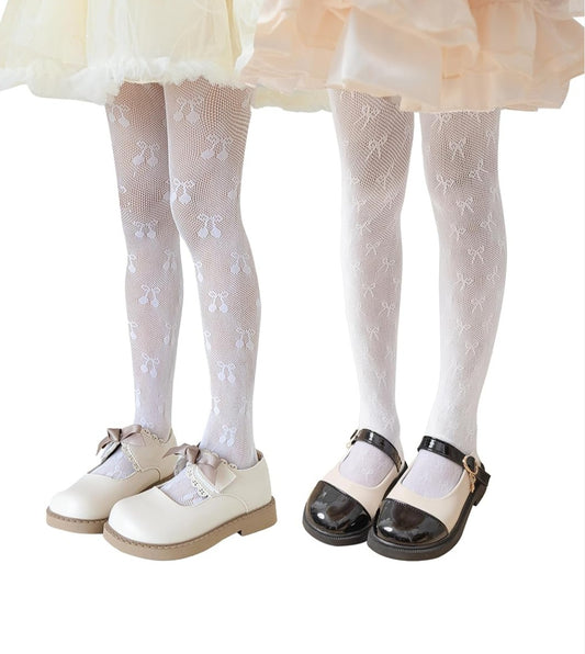 Girls Lace Stockings-Tights