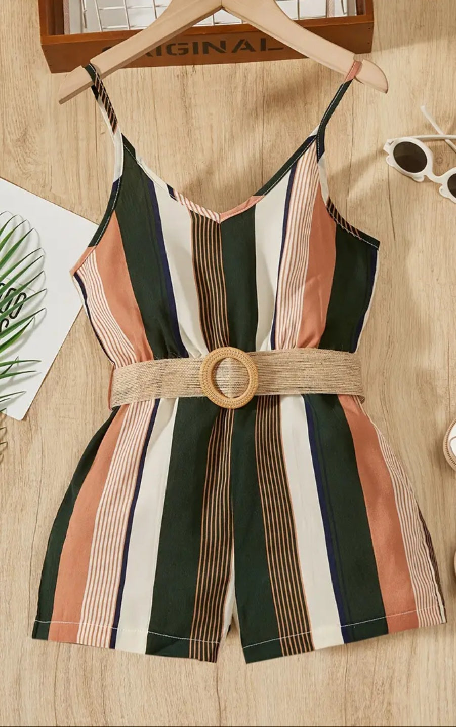 Striped Romper