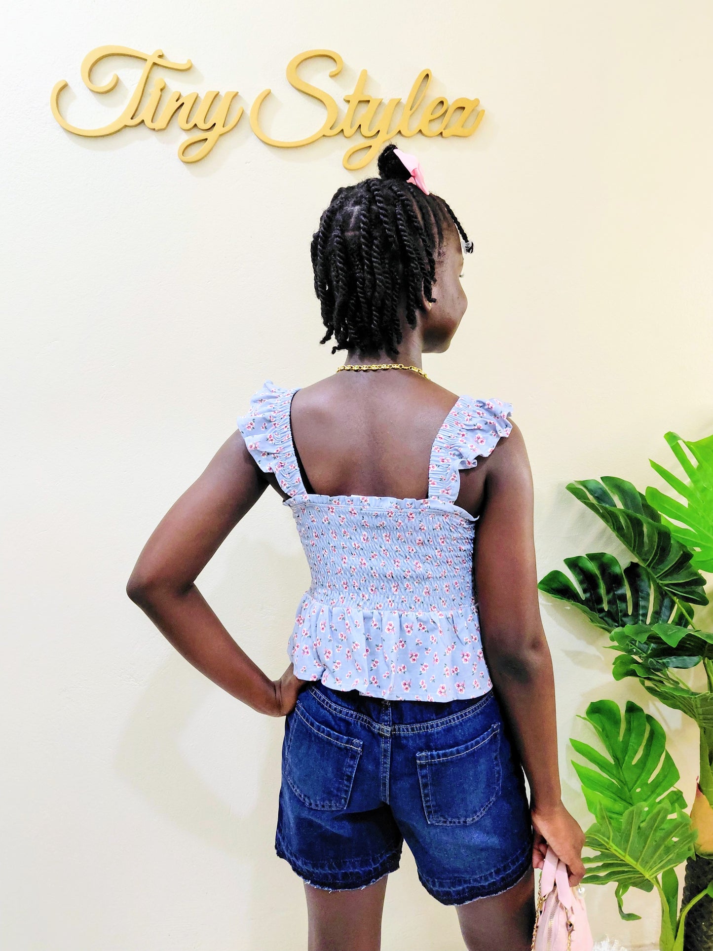 Daisy Demin Shorts