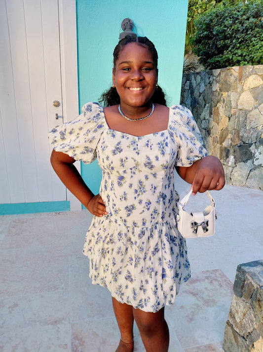 Floral Bubble Dress - Child