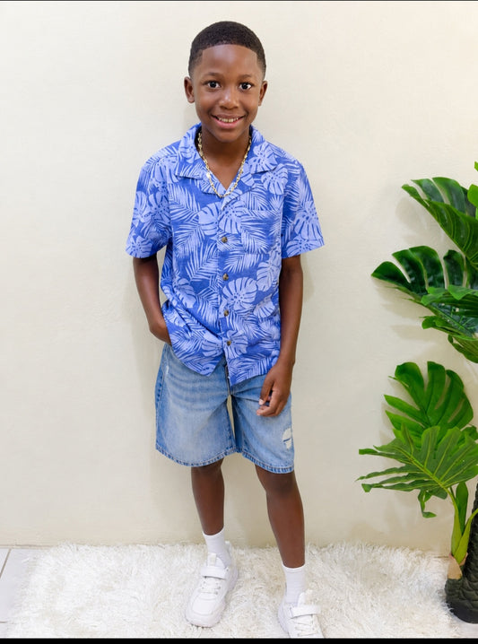 Island Vibe Button Shirt