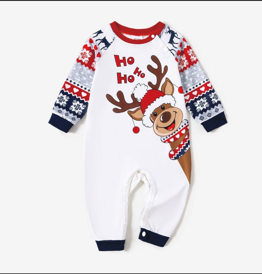 Reindeer Christmas Pj's- Baby