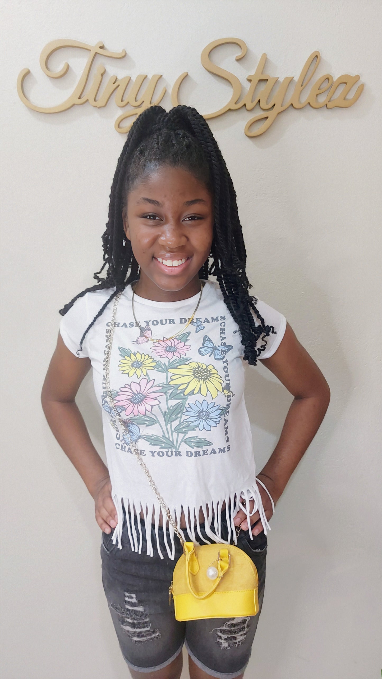 Girls Fringe Top