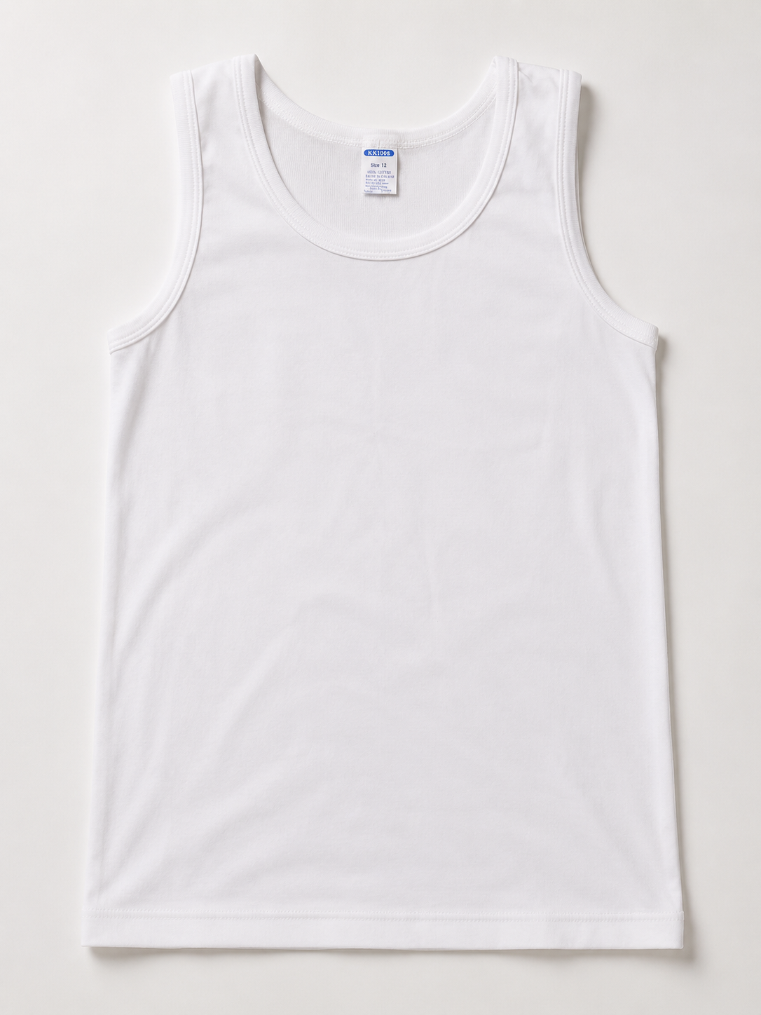 Girl Plain Band Tank- Vest