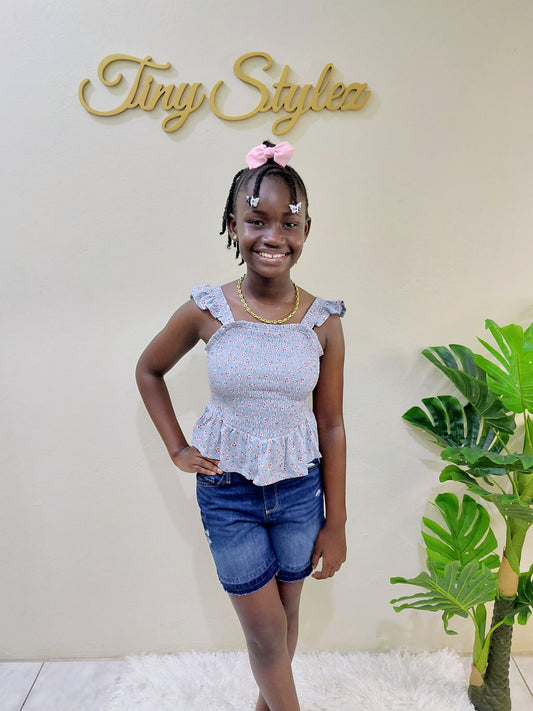 Daisy Demin Shorts