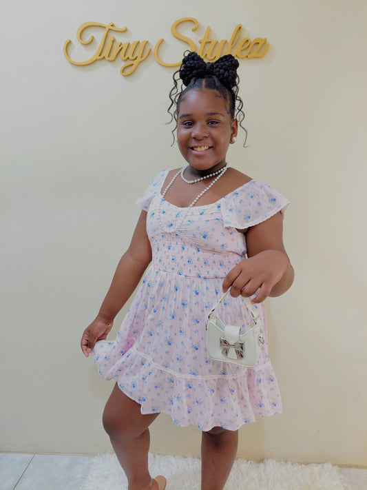 Spring Bloom Mini Dress